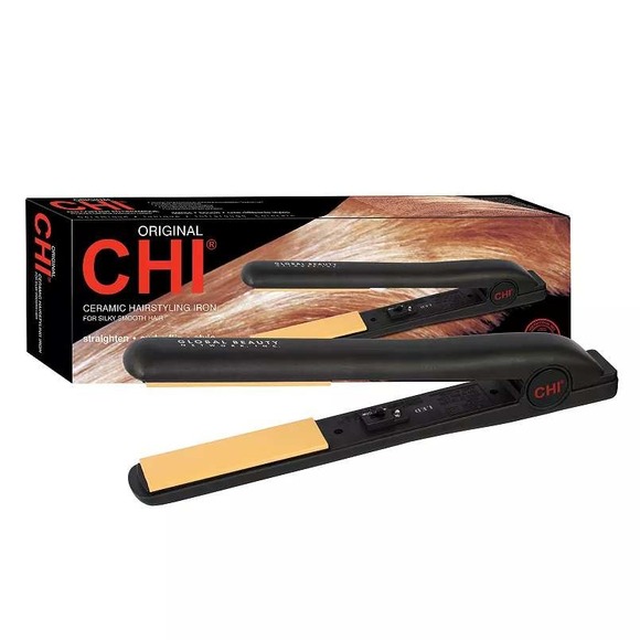 Chi Other - CHI Ceramic Hairstyling Iron Unisex OS Black NEW 1 Inch Flat Iron GF1001